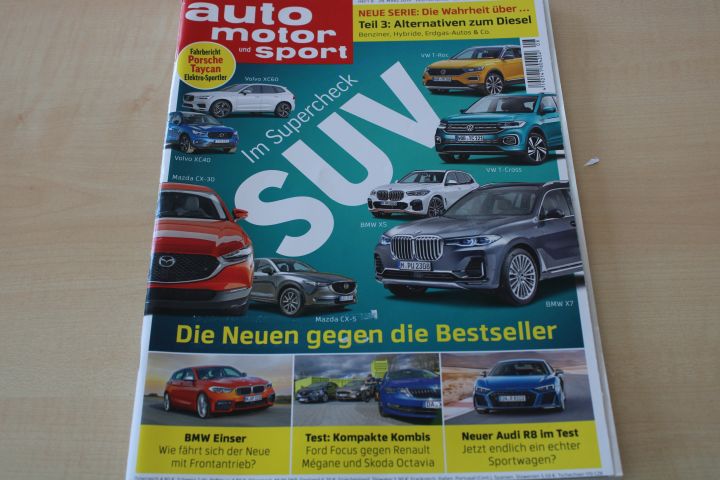 Deckblatt Auto Motor und Sport (08/2019)